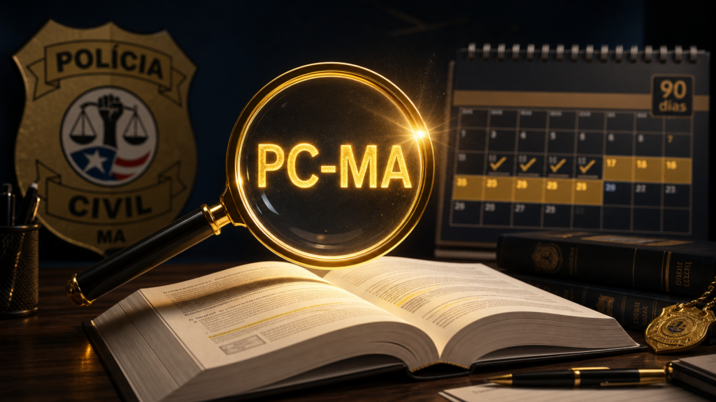 Ilustrar o edital PCMA